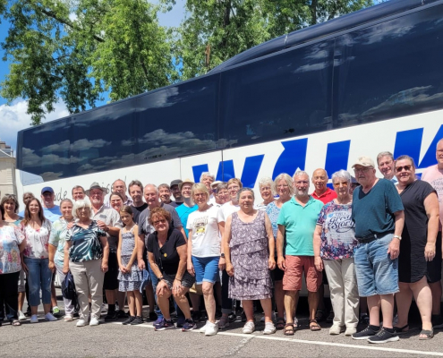 Gruppenfoto beim Vereinsausflug nach Nancy